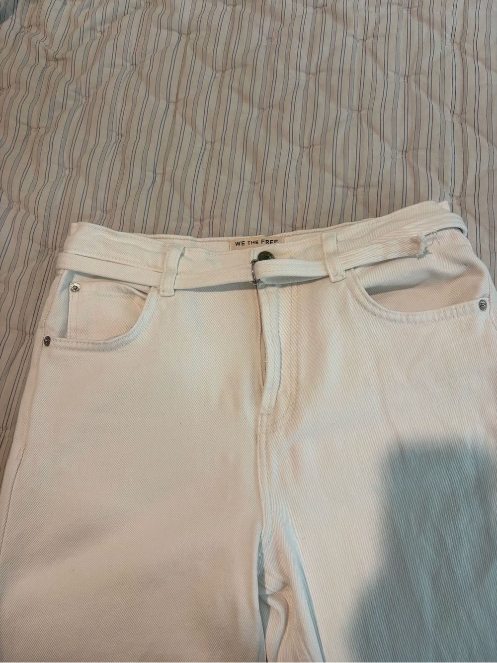 We The Free White High-Rise Women's Jeans